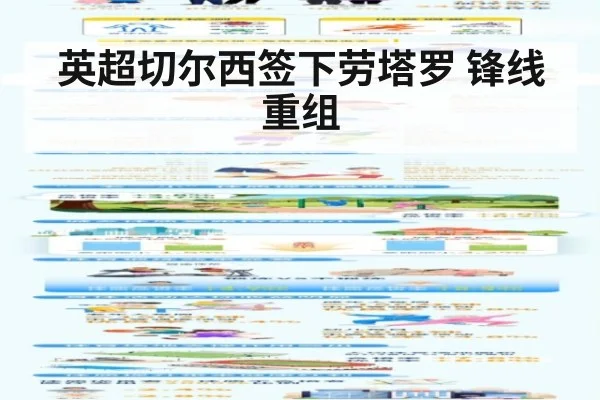 英超切尔西签下劳塔罗 锋线重组