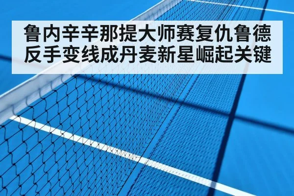 hard court tennis match